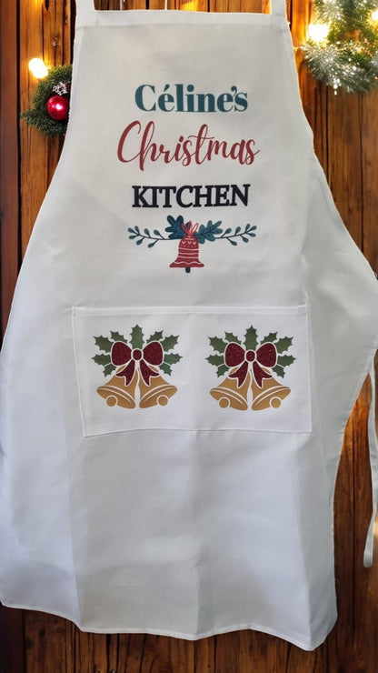 Celebrate Christmas in the Kitchen: Personalized Aprons for the Holidays