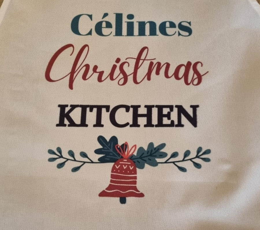 Celebrate Christmas in the Kitchen: Personalized Aprons for the Holidays