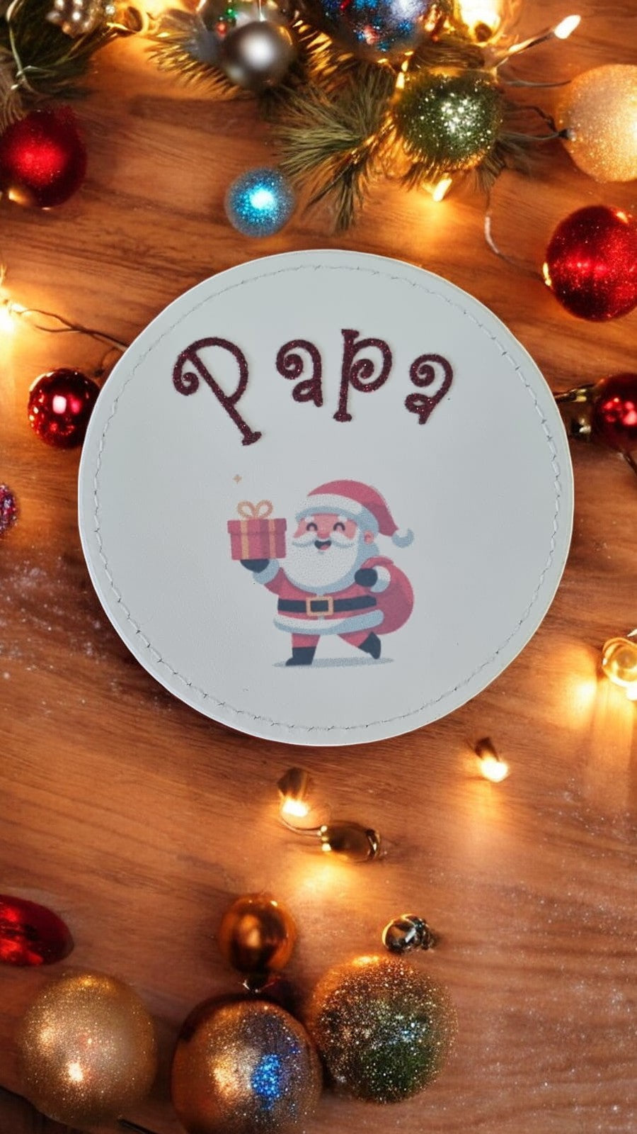 Holiday Magic in Every Sip: Personalized Coasters for Christmas