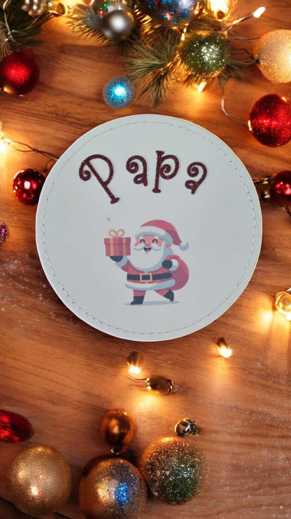 Holiday Magic in Every Sip: Personalized Coasters for Christmas