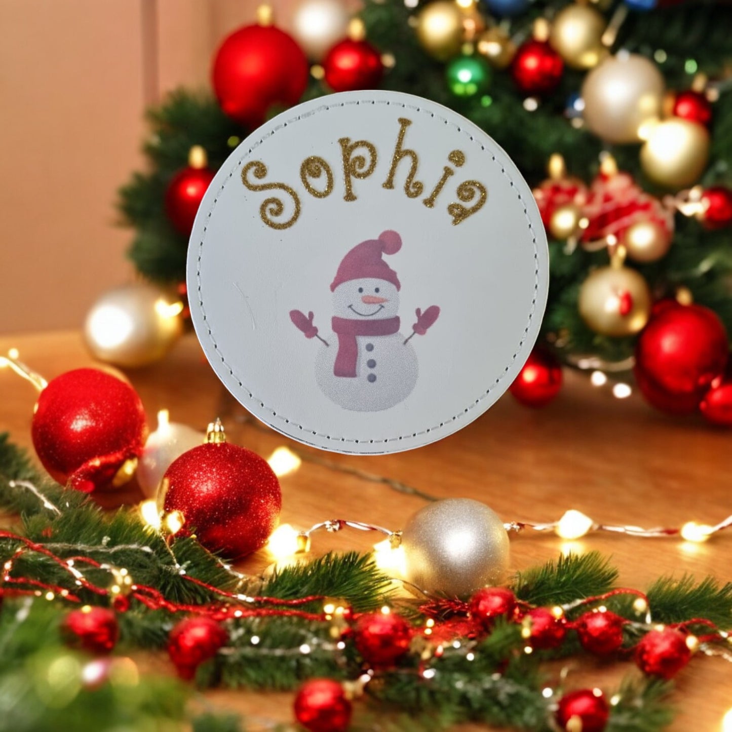 Holiday Magic in Every Sip: Personalized Coasters for Christmas