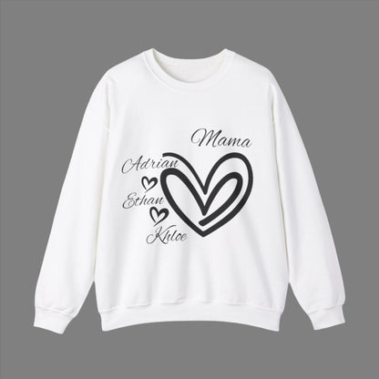 Personalised Sweatshirt with custom names - Gift Boutique