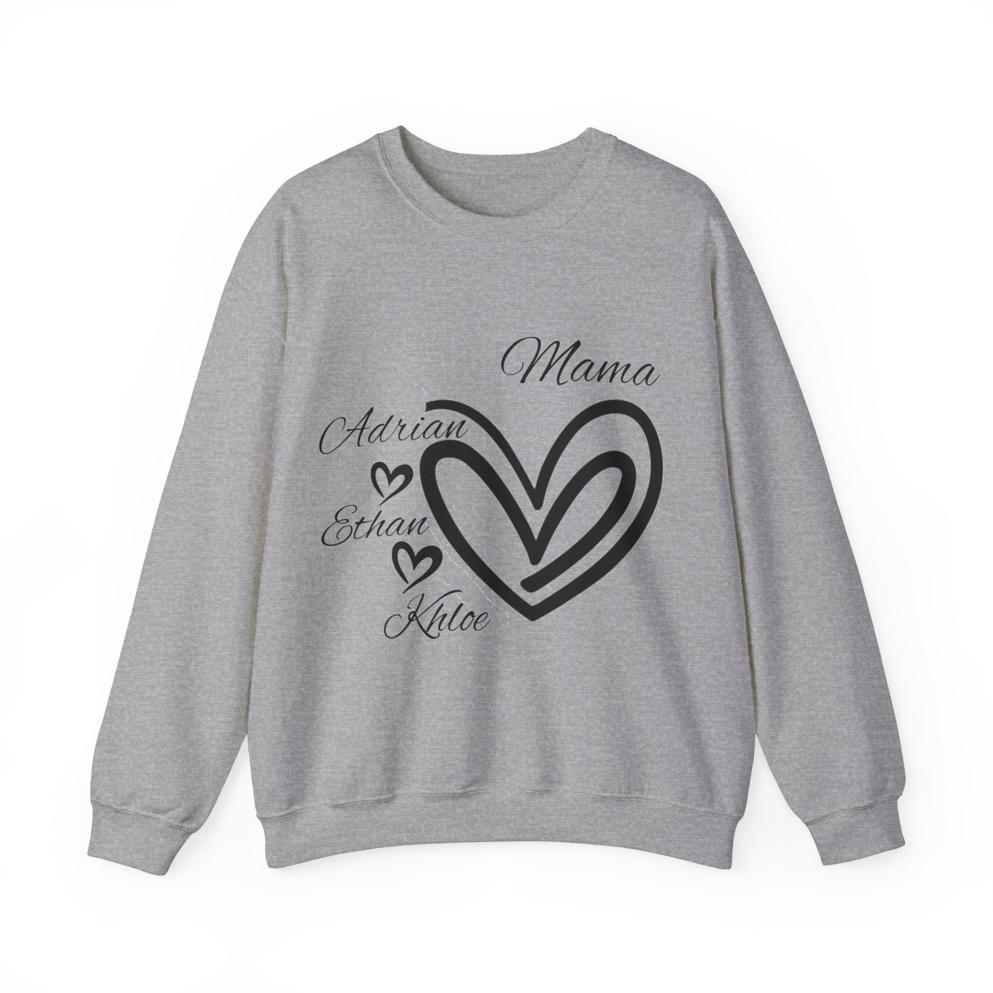 Personalised Sweatshirt with custom names - Gift Boutique